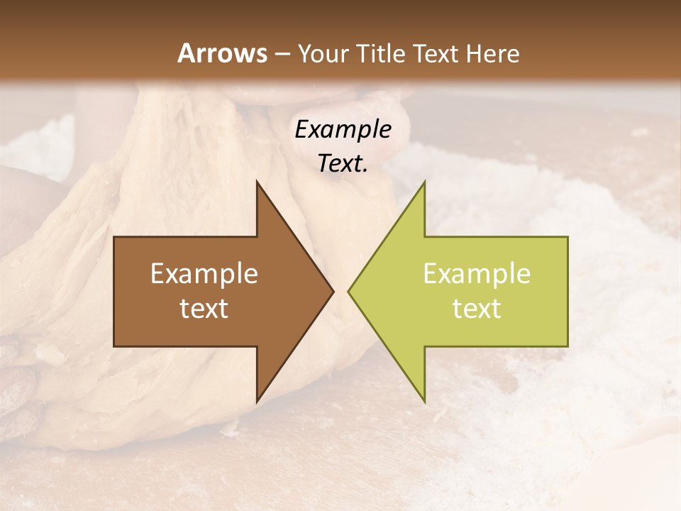 Table Raw Ingredient PowerPoint Template