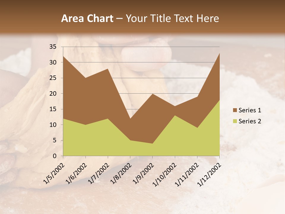 Table Raw Ingredient PowerPoint Template
