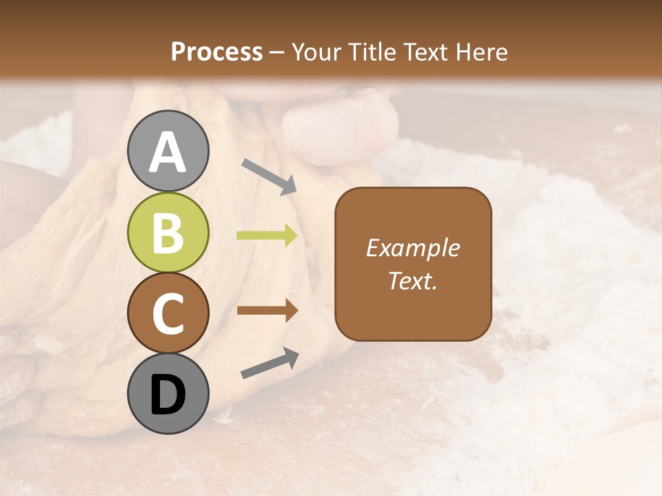 Table Raw Ingredient PowerPoint Template