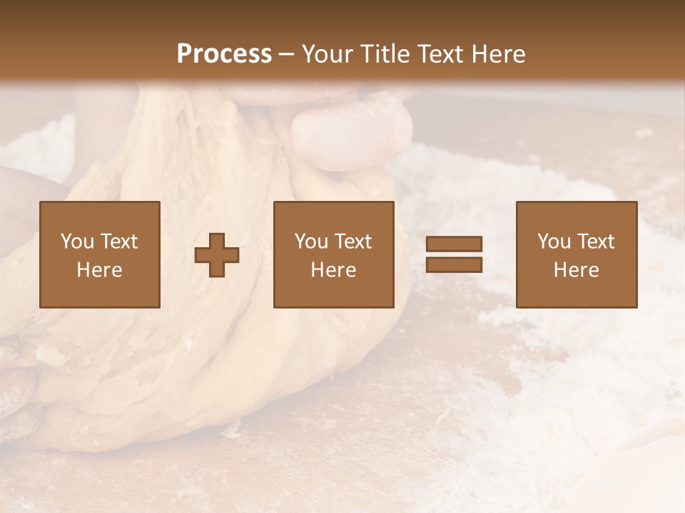 Table Raw Ingredient PowerPoint Template