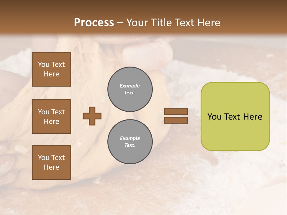 Table Raw Ingredient PowerPoint Template