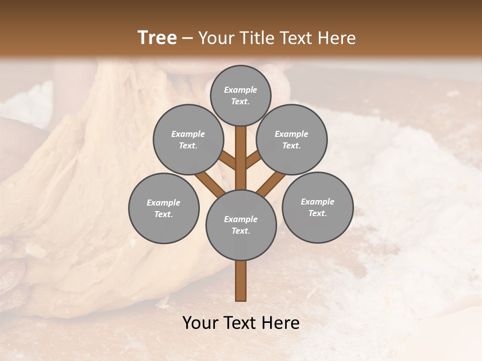 Table Raw Ingredient PowerPoint Template
