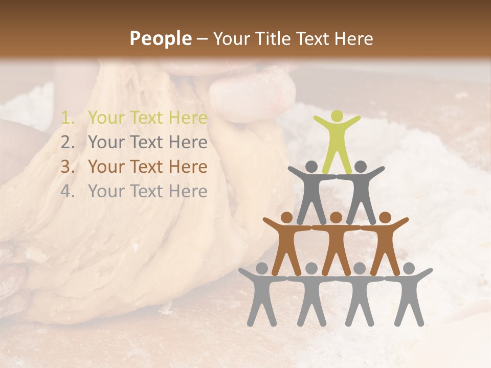 Table Raw Ingredient PowerPoint Template