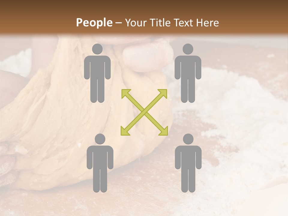 Table Raw Ingredient PowerPoint Template