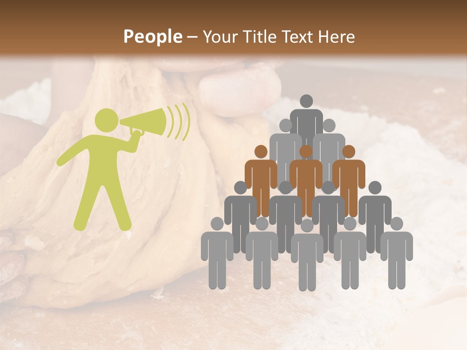 Table Raw Ingredient PowerPoint Template