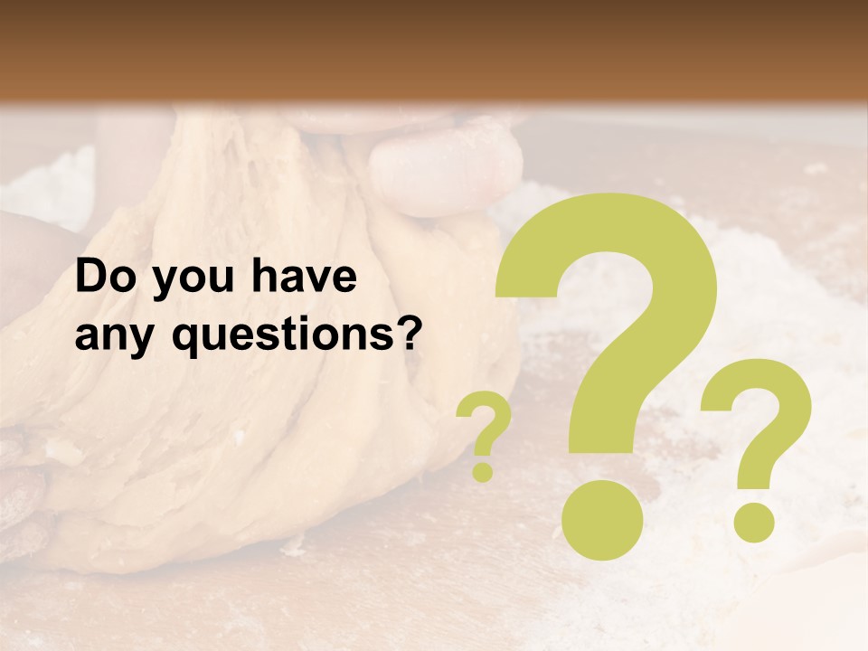 Table Raw Ingredient PowerPoint Template