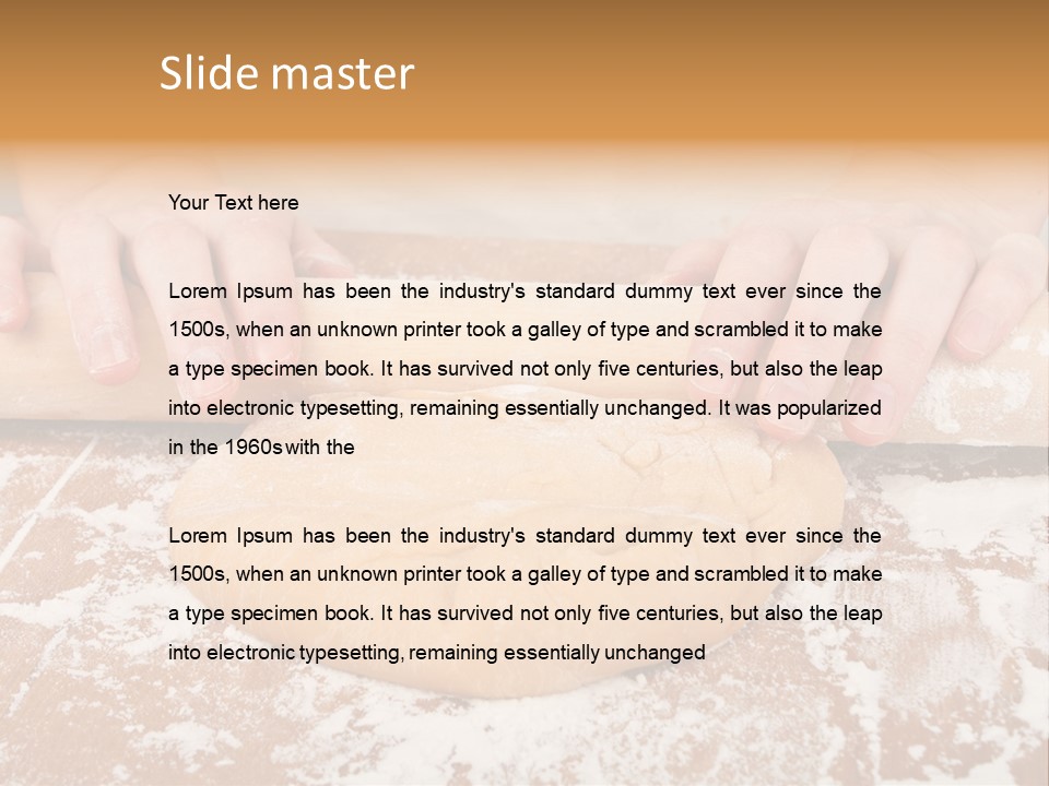 Stage Person Crumpet PowerPoint Template