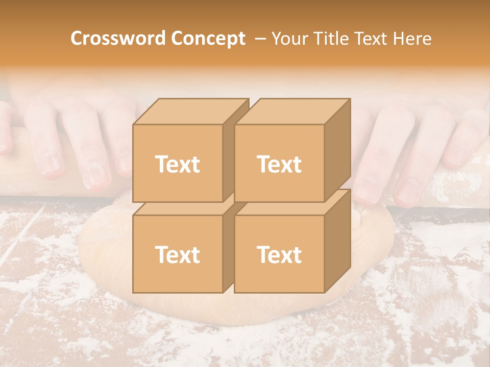 Stage Person Crumpet PowerPoint Template