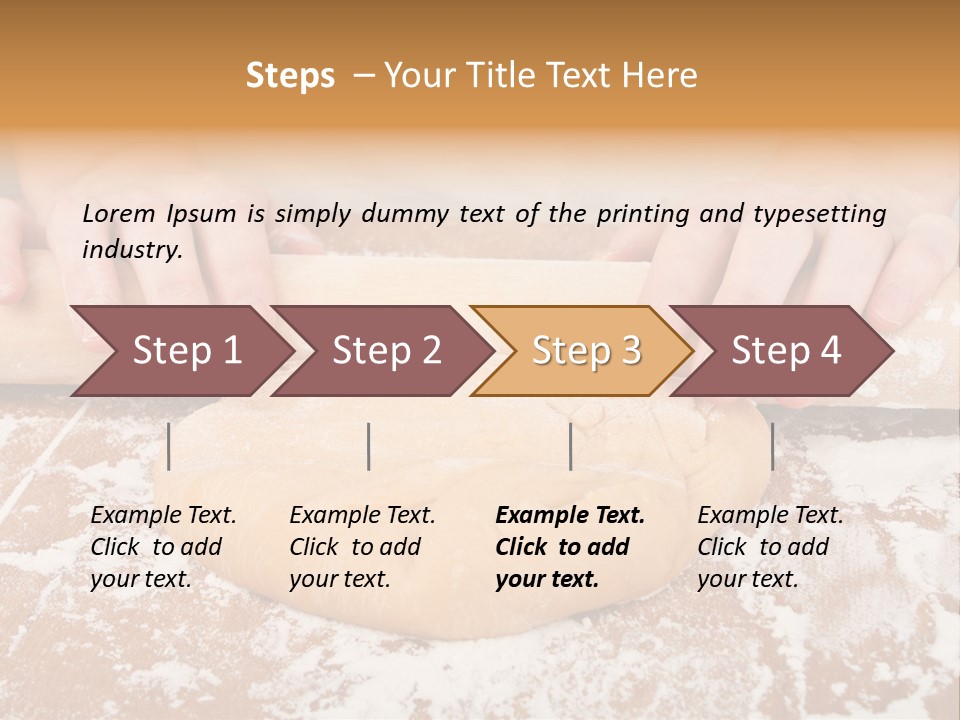 Stage Person Crumpet PowerPoint Template