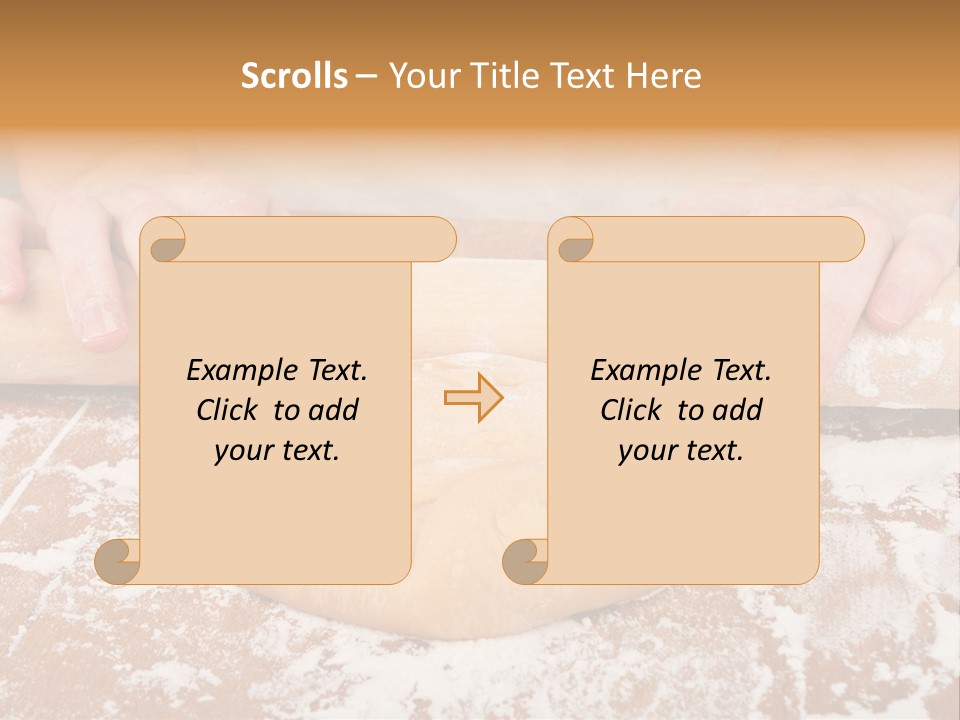Stage Person Crumpet PowerPoint Template