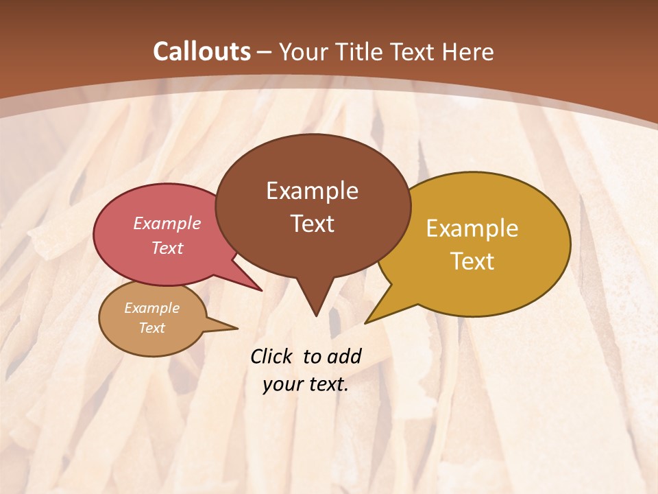 Pappardelle Counter Homemade PowerPoint Template