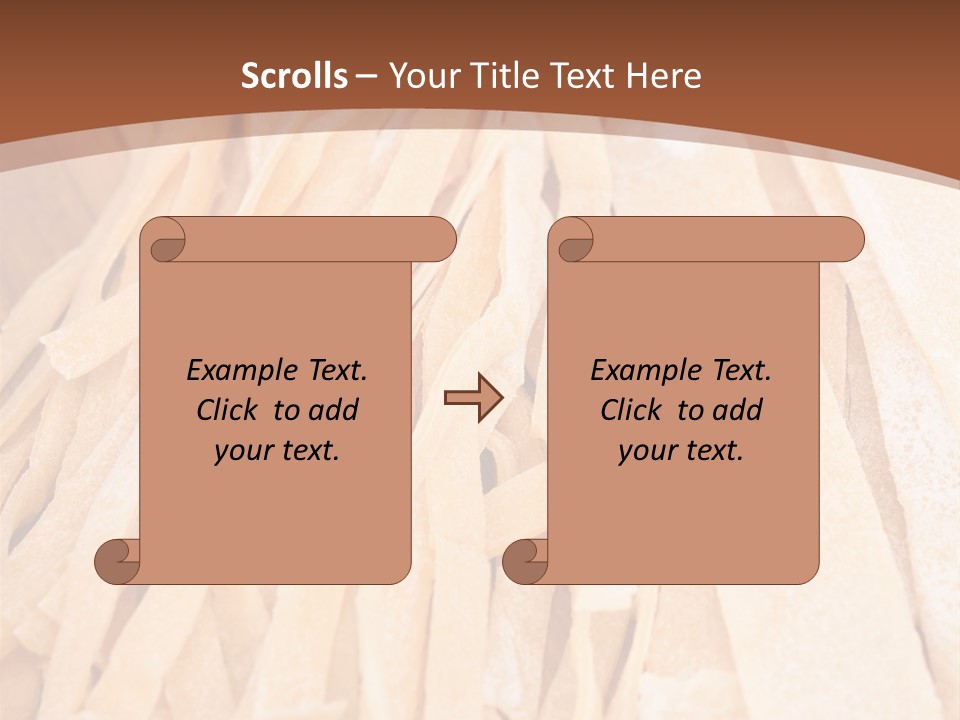 Pappardelle Counter Homemade PowerPoint Template