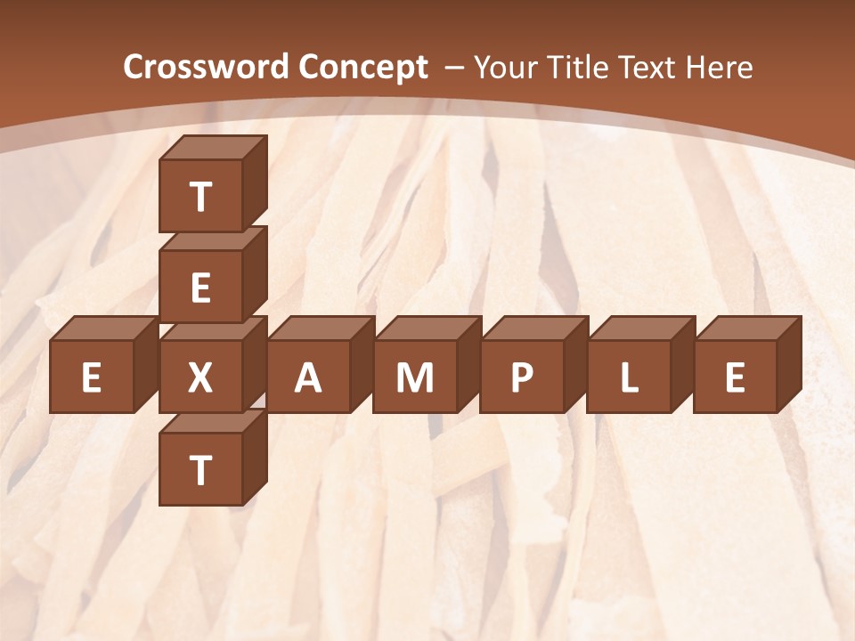 Pappardelle Counter Homemade PowerPoint Template