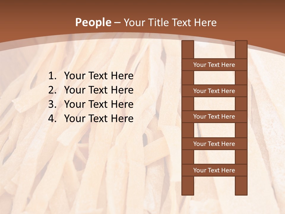 Pappardelle Counter Homemade PowerPoint Template