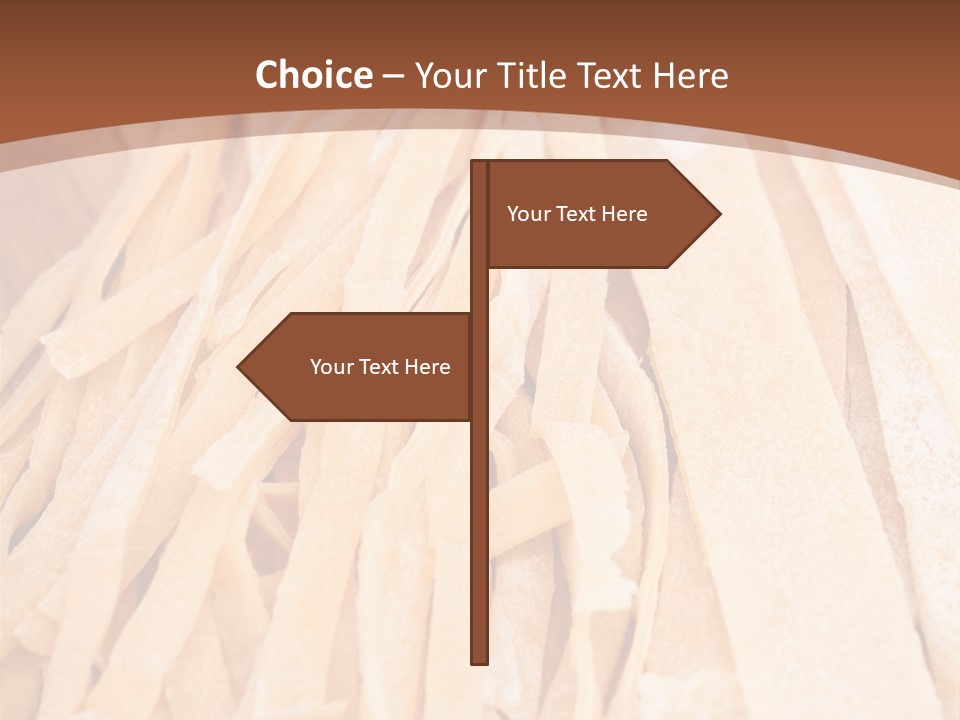 Pappardelle Counter Homemade PowerPoint Template