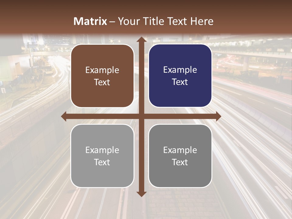 Abstract Business Skyscraper PowerPoint Template