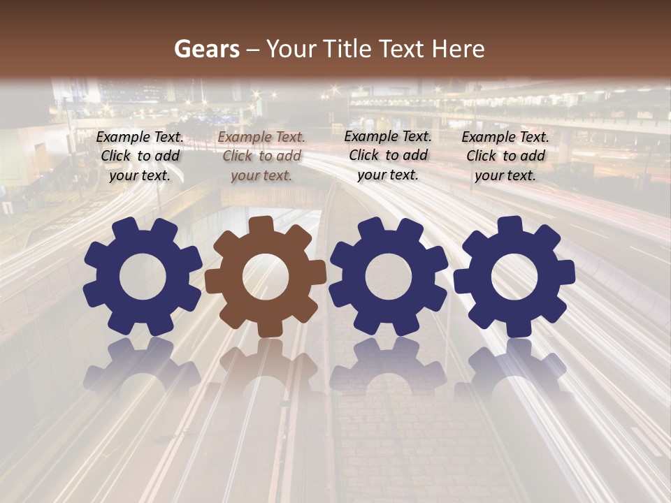 Abstract Business Skyscraper PowerPoint Template