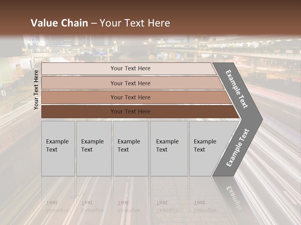 Abstract Business Skyscraper PowerPoint Template