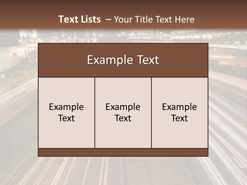 Abstract Business Skyscraper PowerPoint Template