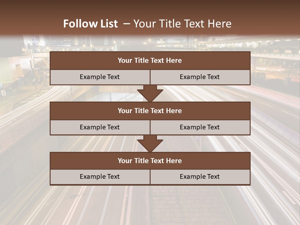 Abstract Business Skyscraper PowerPoint Template