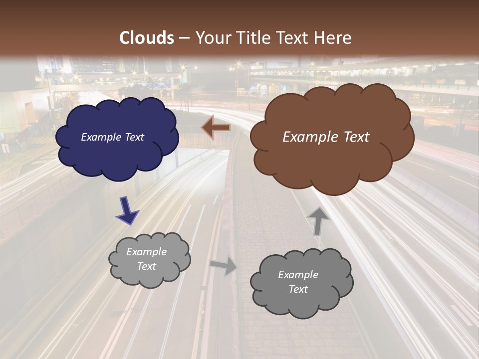 Abstract Business Skyscraper PowerPoint Template