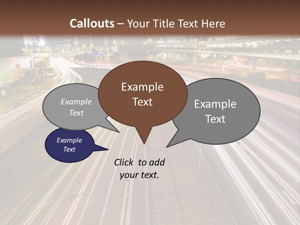 Abstract Business Skyscraper PowerPoint Template