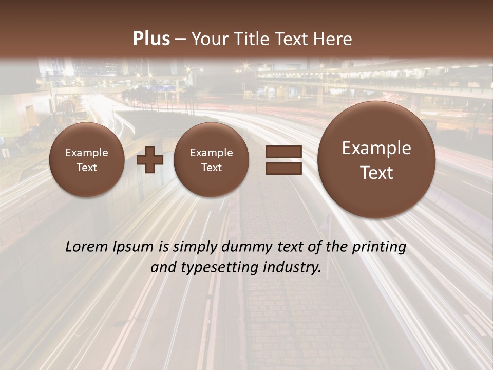 Abstract Business Skyscraper PowerPoint Template