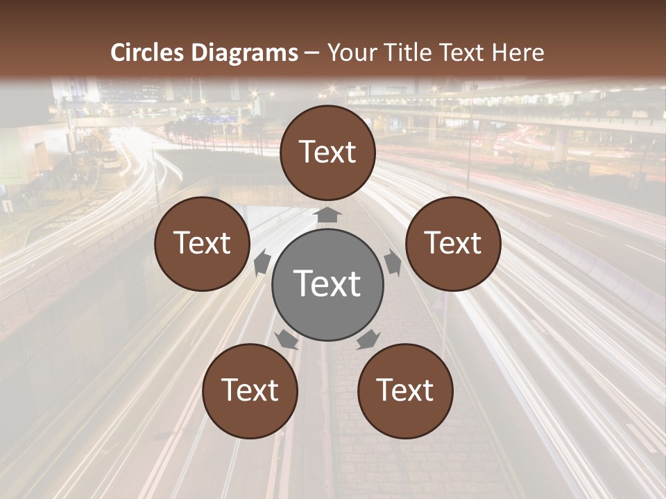 Abstract Business Skyscraper PowerPoint Template