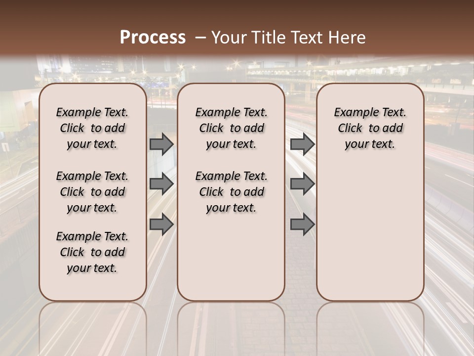 Abstract Business Skyscraper PowerPoint Template
