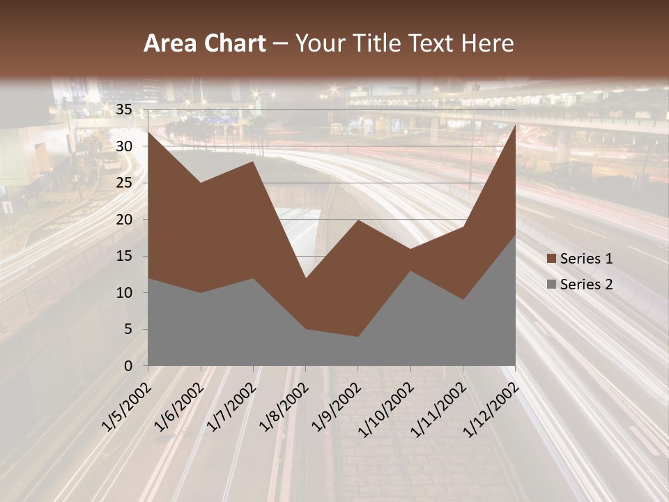 Abstract Business Skyscraper PowerPoint Template