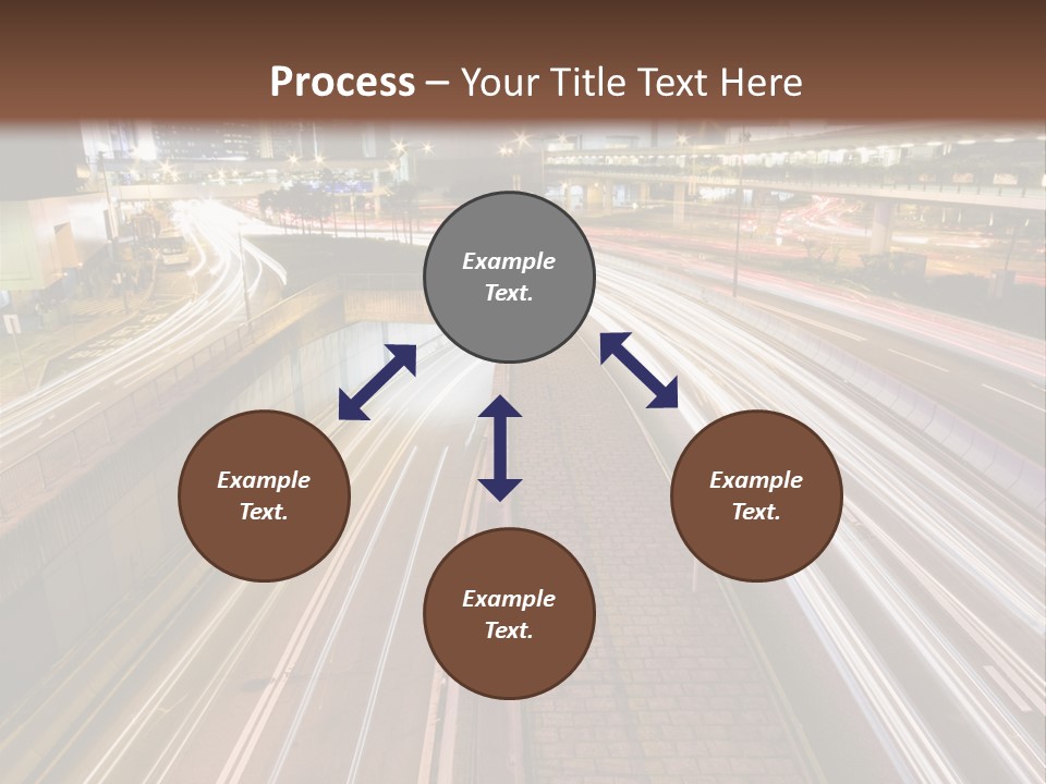 Abstract Business Skyscraper PowerPoint Template