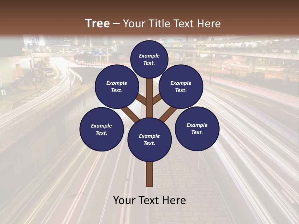 Abstract Business Skyscraper PowerPoint Template
