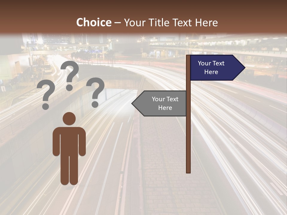 Abstract Business Skyscraper PowerPoint Template