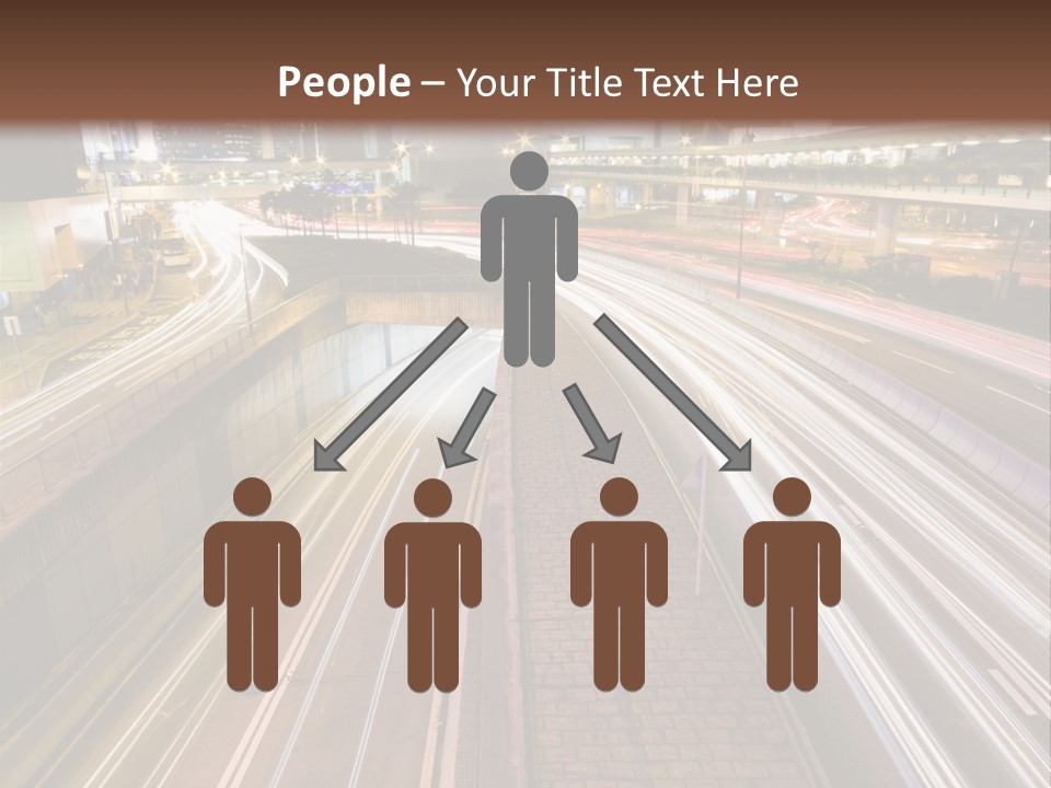 Abstract Business Skyscraper PowerPoint Template