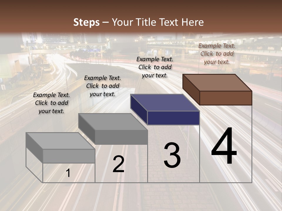Abstract Business Skyscraper PowerPoint Template