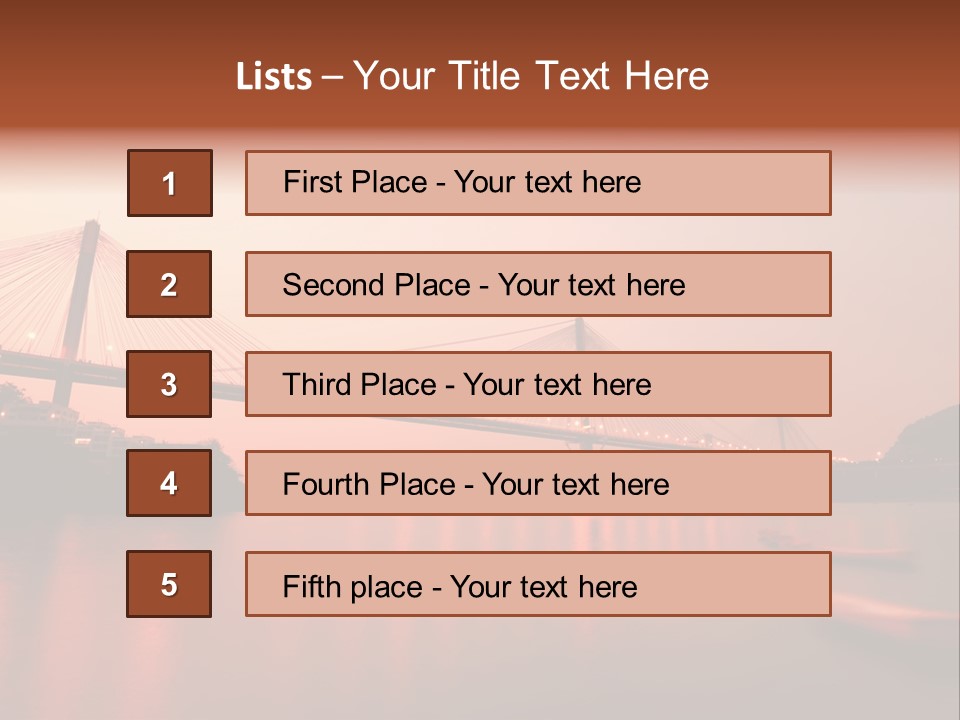 Ting Kau PowerPoint Template