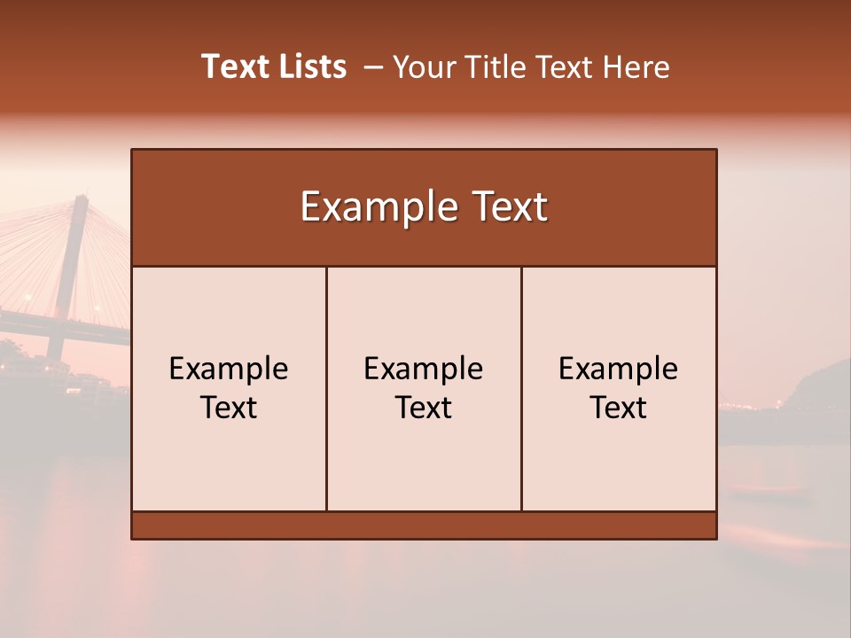 Ting Kau PowerPoint Template