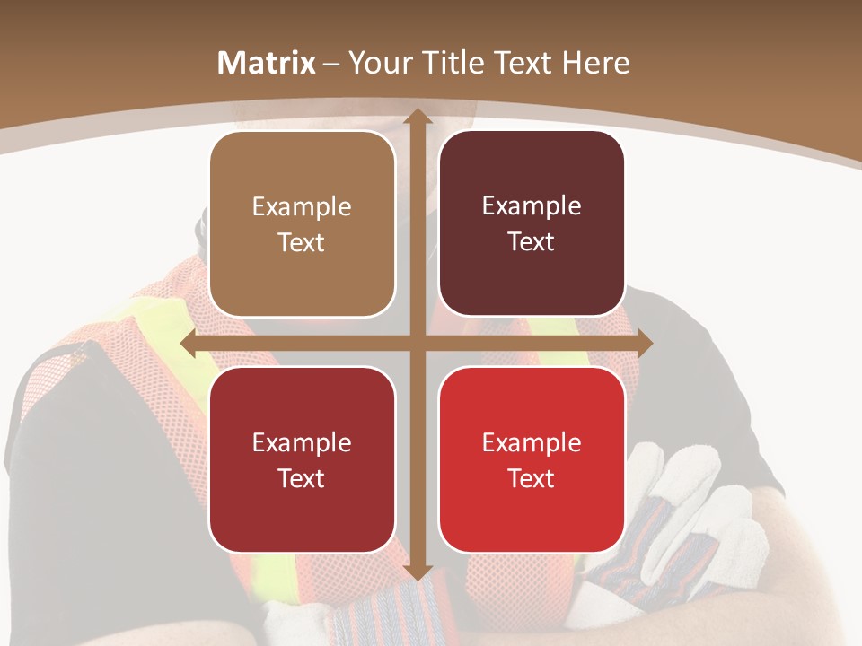 Construction Worker PowerPoint Template