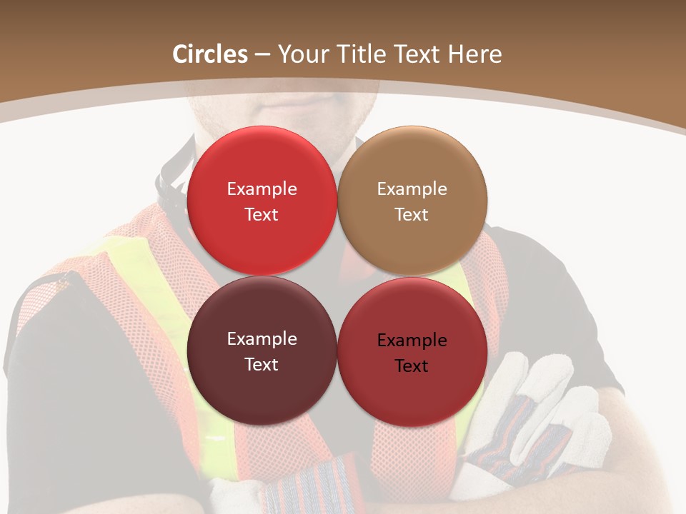 Construction Worker PowerPoint Template