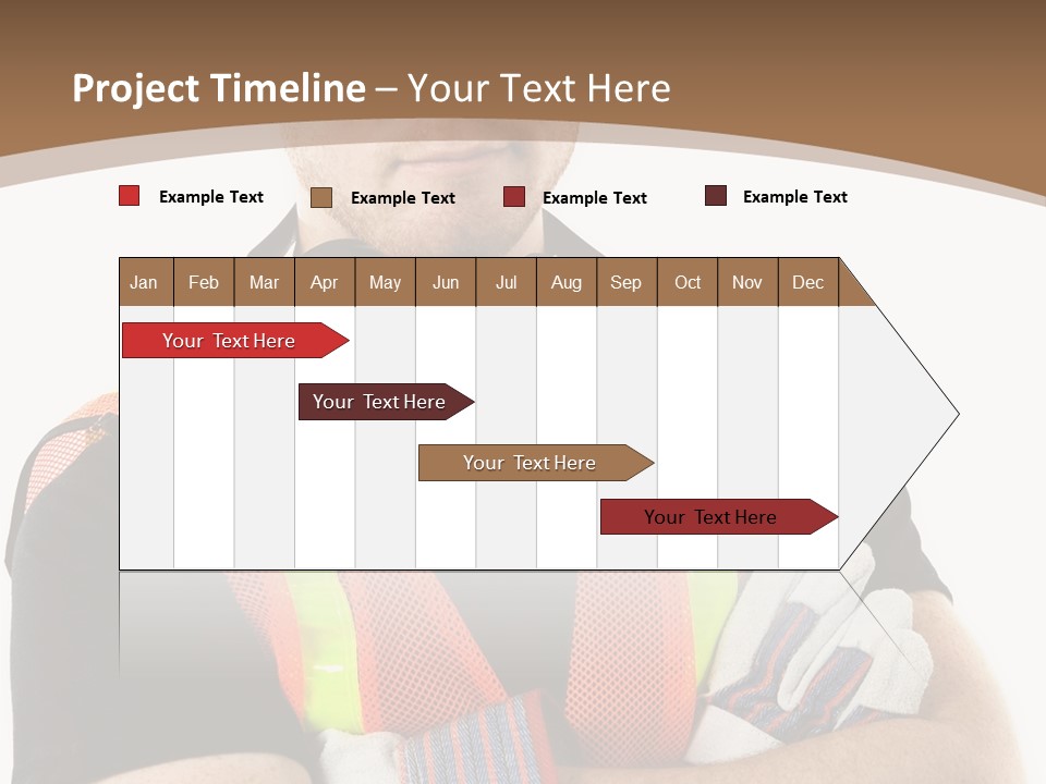 Construction Worker PowerPoint Template