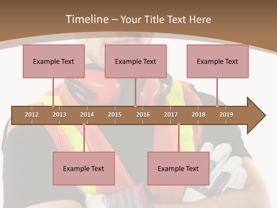 Construction Worker PowerPoint Template