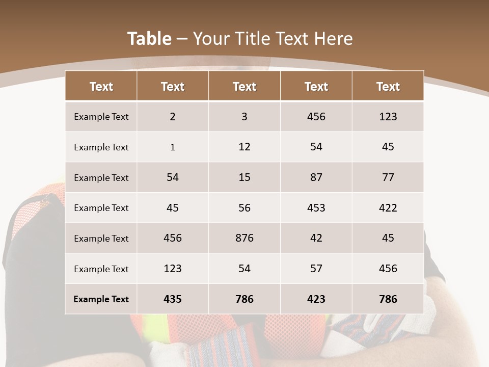 Construction Worker PowerPoint Template