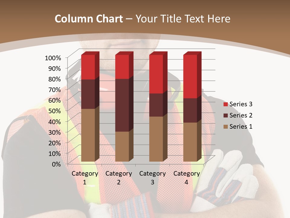 Construction Worker PowerPoint Template