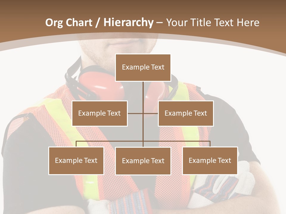 Construction Worker PowerPoint Template