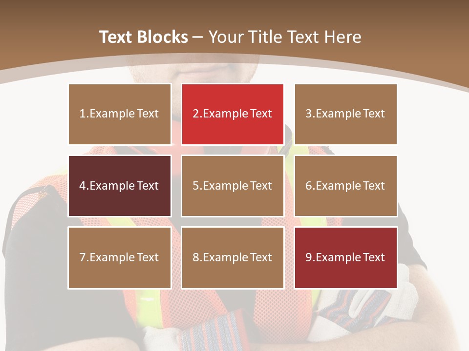 Construction Worker PowerPoint Template