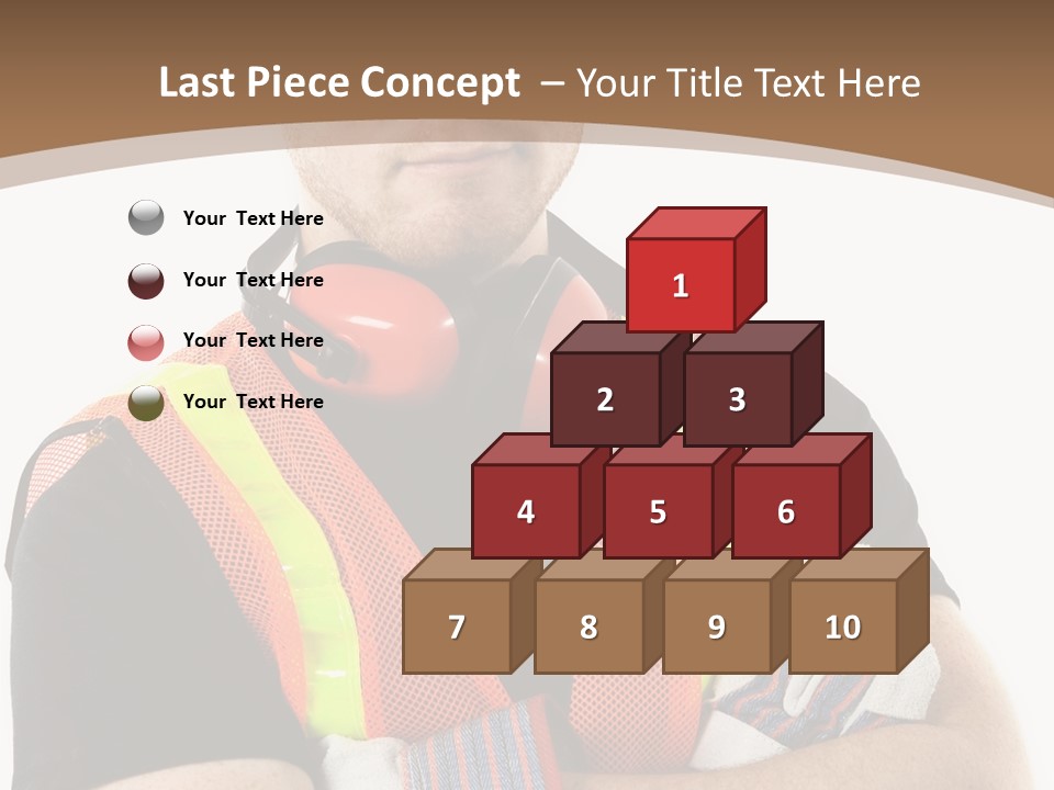 Construction Worker PowerPoint Template