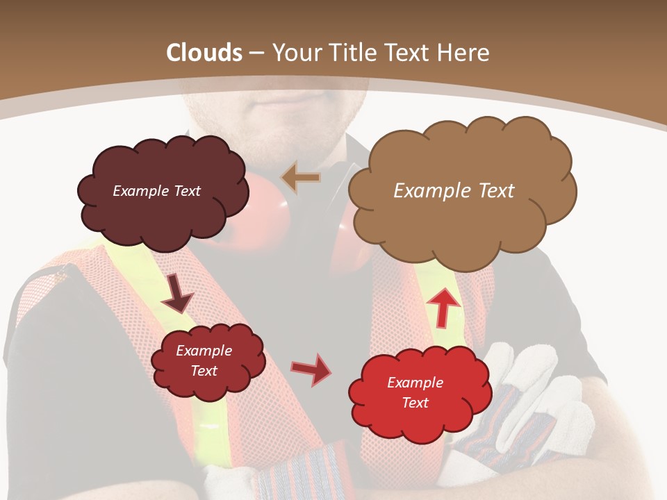 Construction Worker PowerPoint Template