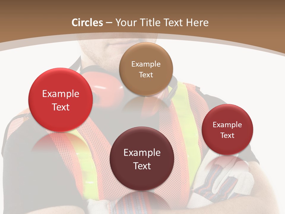 Construction Worker PowerPoint Template