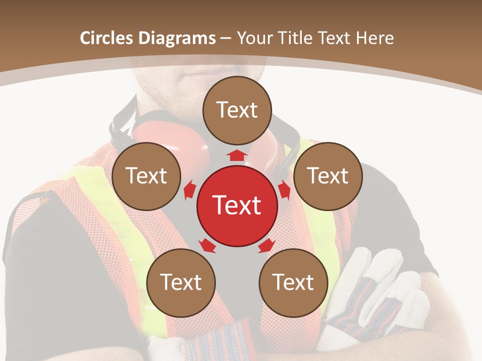 Construction Worker PowerPoint Template