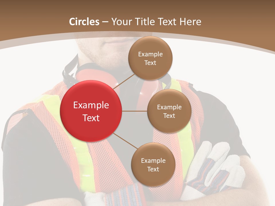 Construction Worker PowerPoint Template